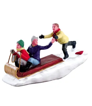 Problemi con lo slittino - Toboggan Trouble - Lemax 42248- Il patio store