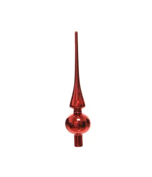 Puntale colore rosso altezza 26cm - ksd 113049 - Il patio store