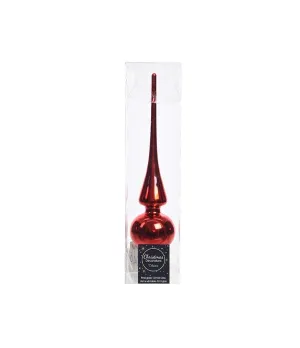 Puntale colore rosso altezza 26cm - ksd 113049 - Il patio store