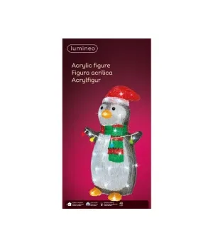 Pinguino luminoso luce bianca 40 LED - Il Patio store