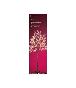 Albero con fiori luminoso H 180 cm luce calda - ksd 492777 - il patio store