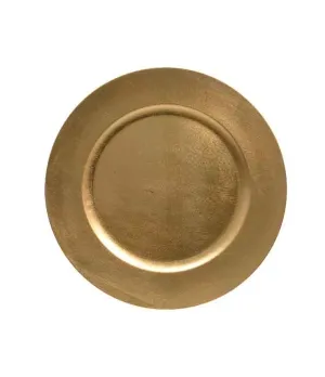Set 6 piatti in plastica colore oro - Ksd 515250 - Il patio store