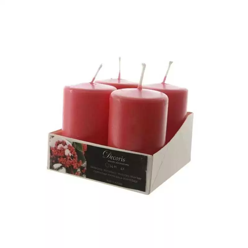 Set candele profumate bacche rosse - ksd 214595 - Il patio store