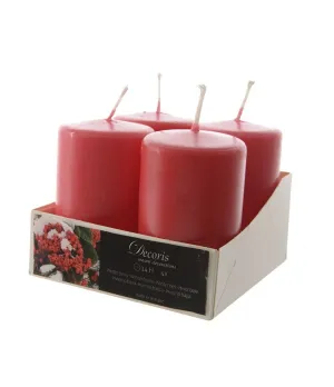 Set candele profumate bacche rosse - ksd 214595 - Il patio store