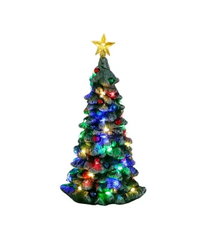 Lemax 34102 Snowy Christmas Tree - Il patio store