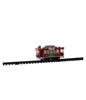 Tram di Babbo Natale - Jolly Trolley - Lemax 04738 - Il patio store