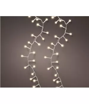 Lumineo Cherry compact catena 500 LED luce bianca calda cavo trasparente - ksd 495582 - Il patio store