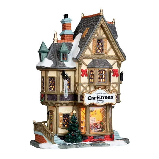 Negozio natalizio Tannenbaum - Tannenbaum Christmas Shoppe - Lemax 35845 - Il patio store