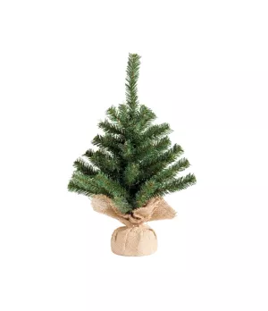 Albero di Natale Imperial verde in pvc H.45 cm - Ksd 683324 - Il patio store