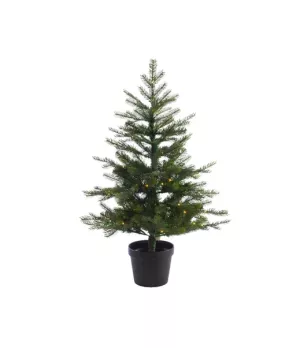 Albero di Natale Grandis con vaso H.120 cm - ksd 680300 - Il patio store