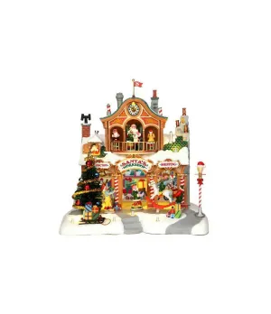 Laboratorio di Babbo Natale - Santa's workshop - Lemax 35558 - Il patio store