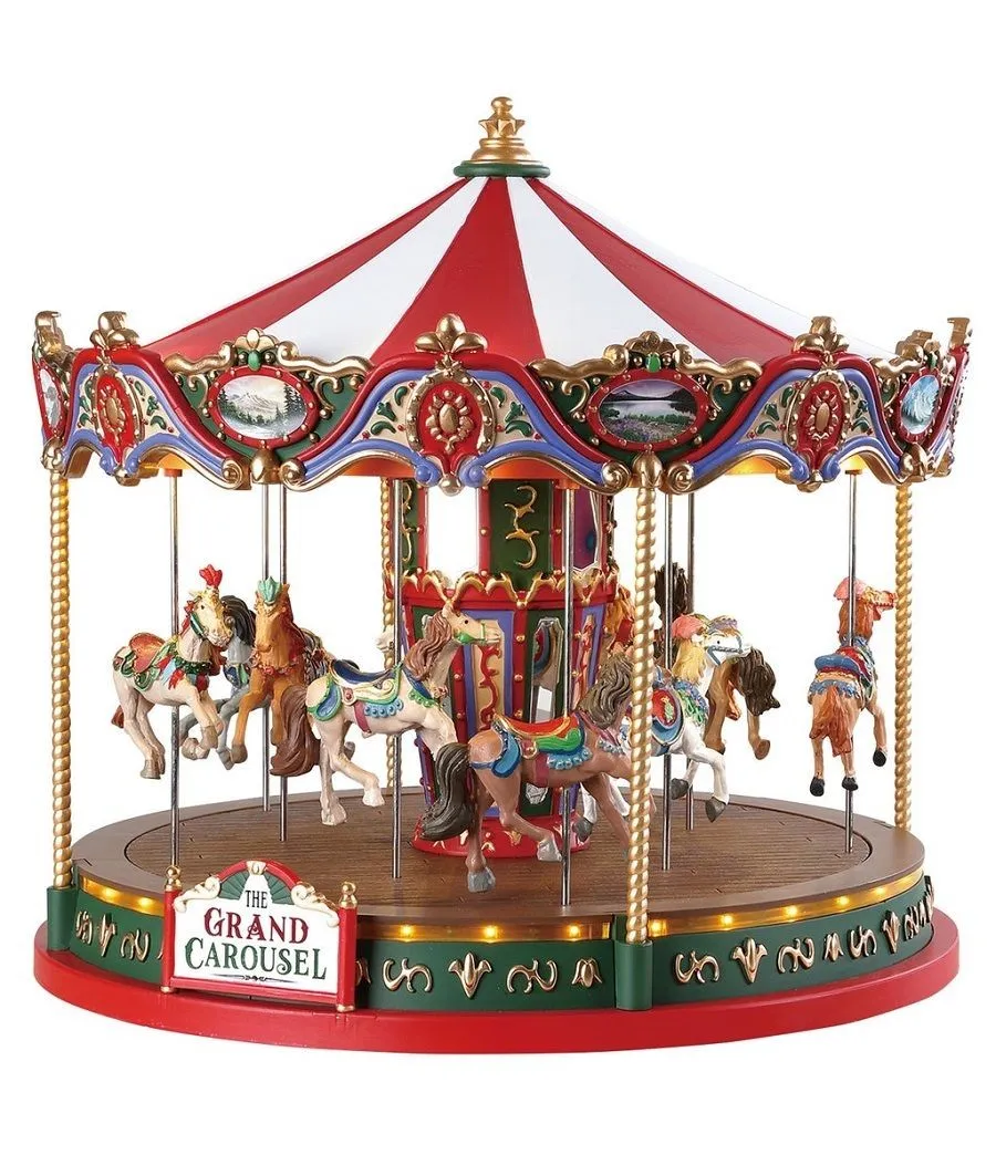 Il Grande Carosello - The Grand Carousel - Lemax 84349 - Il patio store