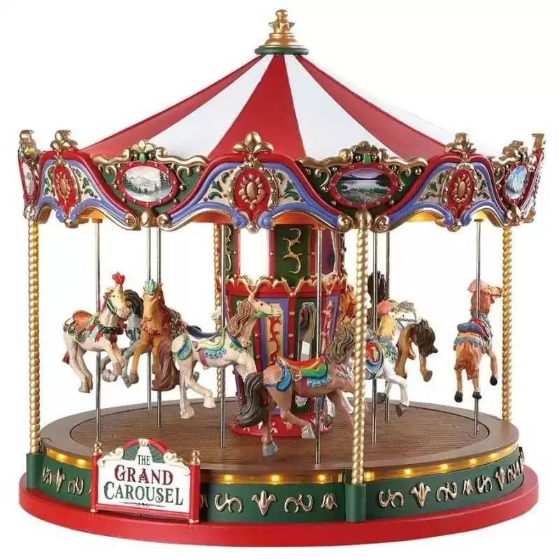 Il Grande Carosello - The Grand Carousel - Lemax 84349 - Il patio store