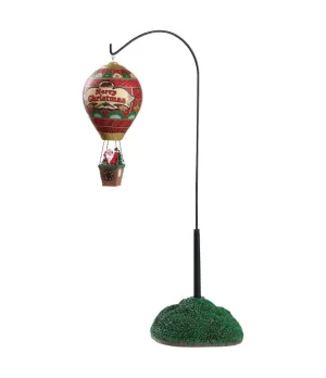 Giro in mongolfiera di Babbo Natale - A Christmas Eve Balloon Ride - Lemax 84353 - Il patio store