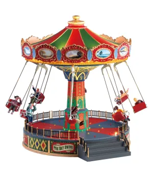 Giostra da lunapark calcinculo - The Sky Swing - Lemax 84379 - Il patio store
