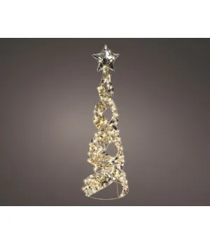 Cono Luminoso 3D 16x60 cm Lumineo | 300 LED Bianco Caldo IP44 | Cod. 490411