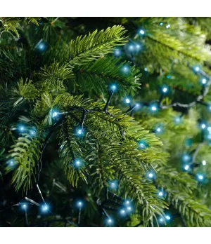 Catena Luminosa Compact 22,5 m 1000 LED Bianco Freddo e Blu Lumineo | Cod. 495434