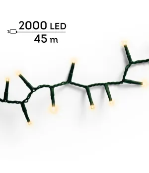 Catena Luminosa Compact 60 m 3000 LED Oro Tenue (Soft Gold) Lumineo | Cod. 495533