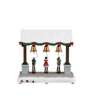 Lemax Christmas Bells Are Ringing ∣ Pergola con Tre Campane e Suonatori ∣ Cod. 64637