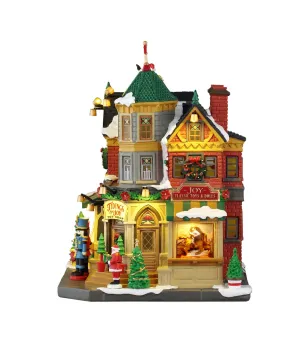 Lemax Tidings and Joy ∣ Negozio di Giocattoli Vittoriano Illuminato ∣ Cod. 65526