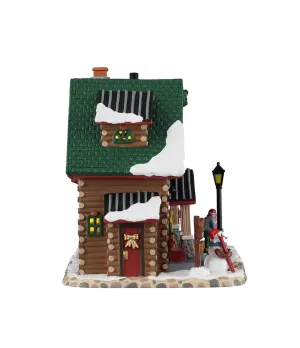 Lemax Alpine Adventures Ski School ∣ Baita Scuola Sci Illuminata con Allievi ∣ Cod. 65538