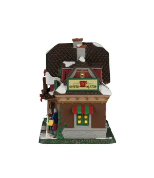 Lemax Coffee Klatch ∣ Caffetteria Illuminata con Pasticceria in Vetrina ∣ Cod. 65541