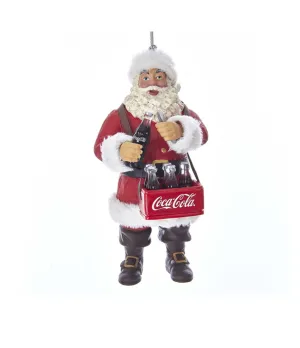 Babbo Natale apre una bottiglia di Coca Cola - Santa opening Coke Bottle - cc9183 - Il patio store