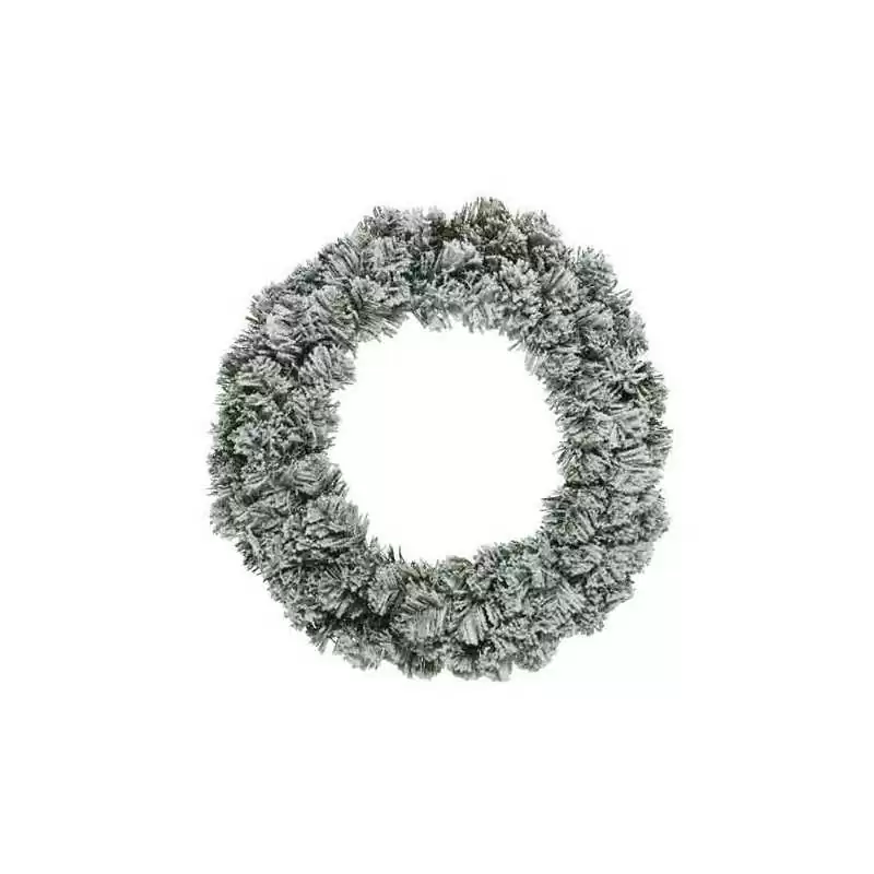 Ghirlanda imperiale innevata Ø 35 cm - Snowy Imperial wreath Ø 35 cm - ksd 680461- Il patio store