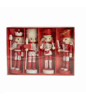 Set 4 Schiaccianoci in legno altezza 13cm - gs 123 - Il patio store