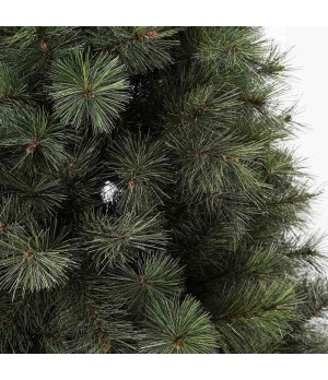 Albero di Natale verde aghi di pino in pvc H.210 cm - Alb102 - Il patio store