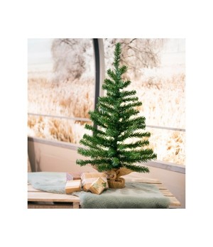 Albero di Natale Imperial verde in pvc H.90 cm - Ksd 683327 - Il patio store