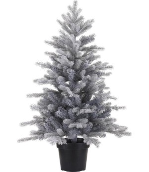 Albero di Natale Grandis effetto ghiaccio H.60 cm - Ksd 681482 - Il patio store