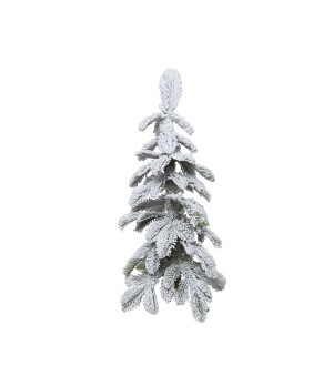Albero di Natale Alpine innevato in pe H.45 cm - Ksd 680100 - Il patio store