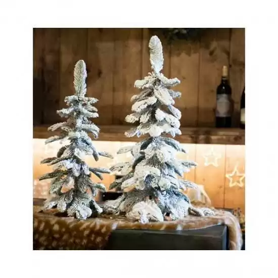 Albero di Natale Alpine innevato in pe H.45 cm - Ksd 680100 - Il patio store